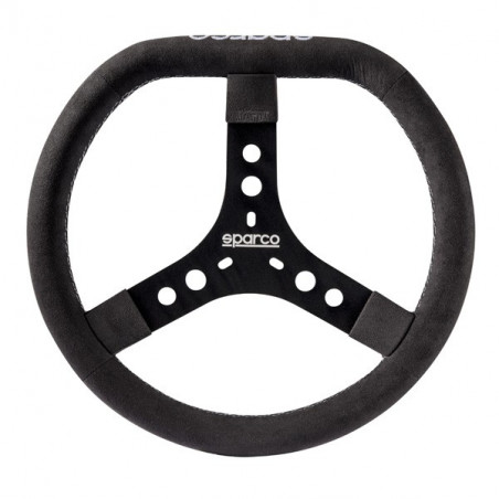 Volant karting / gaming Sparco alcantara 135mm noir
