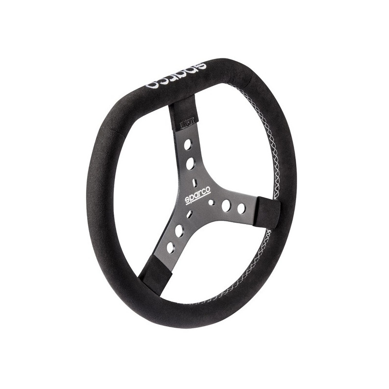 Sparco alcantara karting/gaming stuur 135mm zwart - 0158KG345NR - 0158KG345NR - 3661768592885
