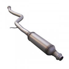 Centrale geluiddemper Inox Inoxcar Citroën Saxo 1.6 8v Na 2001