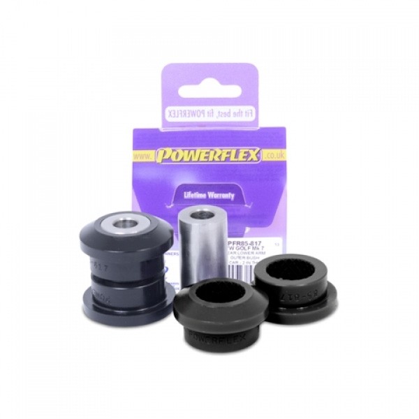 Silentbloc Powerflex pentru brațul inferior exterior spate Volkswagen Golf 7 (2 bucăți) - PF-R85817-2 - PFR85-817 - 5055676535597
