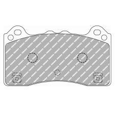 Ferodo DS2500 remblokken voor FORD Focus 2.3 RS AWD 07.15 - remklauw BREMBO - F-CP4830H - FCP4830H - 3661768602799