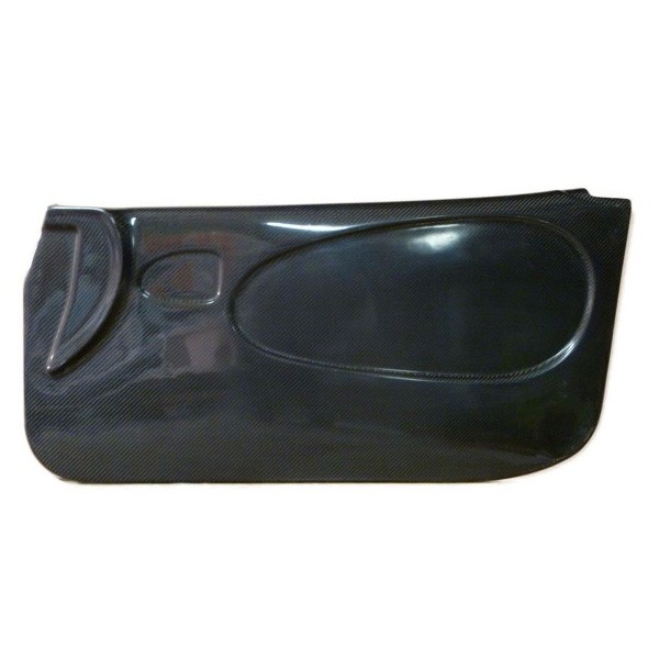 Set de 4 panouri de ușă din carbon pentru Renault Megane 1 - CP-PP-C-RM1 - SMC-PP/C-RM1 - 3661768489277