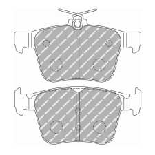 Ferodo DS2500 remblokken achter voor AUDI A3 S3 quattro 02.13 - remklauw ATE - F-CP4697H - FCP4697H - 3661768606827