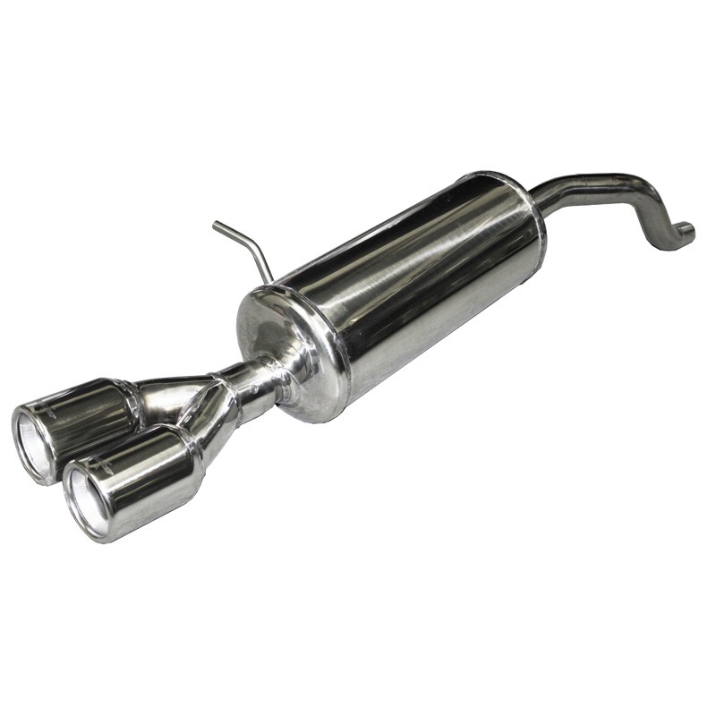 Tub de eșapament Inoxcar pentru Renault Clio 4 1.2 2013, 2x80 mm - IC-RECL32D80 - RECL.32.D80 - 3661768606810