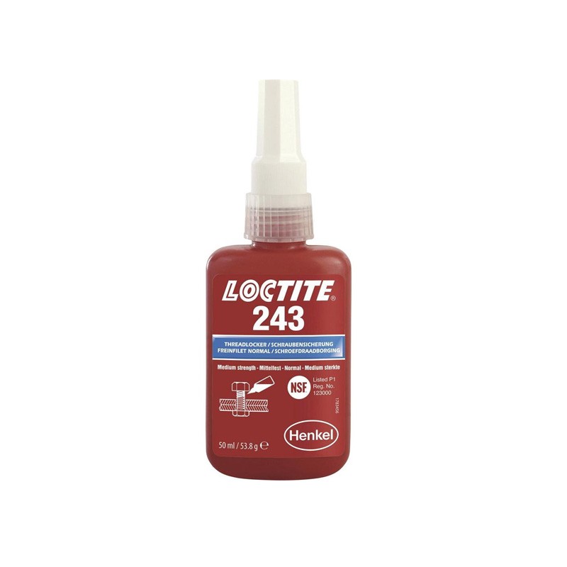 Freinfilet Moyen Loctite 243 50ml - LT-1335884 - 1335884 - 5010266000688