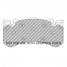 Plaquettes de frein Ferodo DS2500 avant pour AUDI A6 S6 quattro 02.12 -  étrier BREMBO