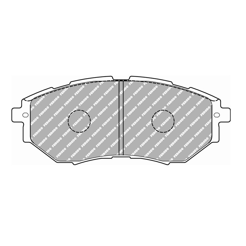 Ferodo DS2500 remblokken voor SUBARU Forester 2.0 XT 03.13 - AKEBONO remklauw - F-CP1984H - FCP1984H - 3661768610848