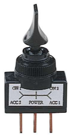 Interruttore Nero 3 Posizioni - LU-K886 - 3661768058480