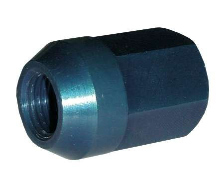 Piuliță conică 12x150 din aluminiu 7075, albastră - VIS-1511150ALB - 3661768032077