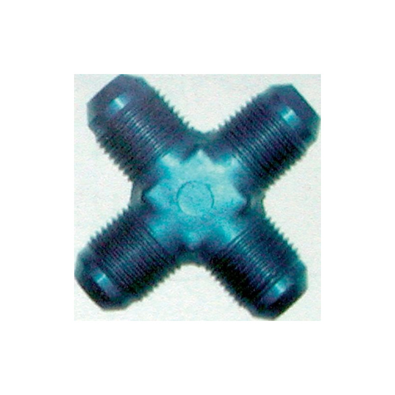 Goodridge mannelijke 4-Weg JIC adapter - G-AN827-06D - AN827-06D - 3661768011850