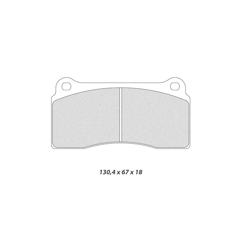 Remblokken CL Remmen RC8-R Remklauw Brembo Lamborghini - CL-5013W52T18RCR - 5013W52T18RC8R (X8) - 3661768582664