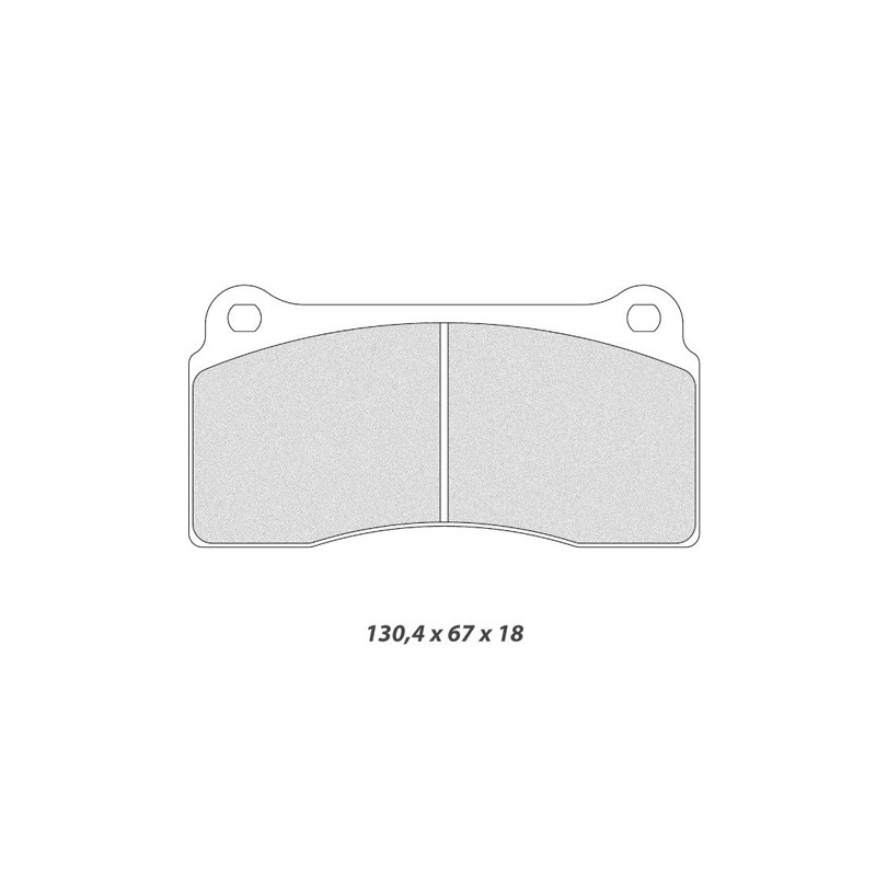 Remblokken CL Remmen RC8-R Remklauw Brembo Lamborghini - CL-5013W52T18RCR - 5013W52T18RC8R (X8) - 3661768582664