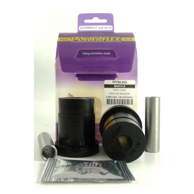 Silentbloc Powerflex braț inferior de suspensie față pentru Opel Manta B (2 bucăți) - PF-F80603-2 - PFF80-603 - 5055676509970