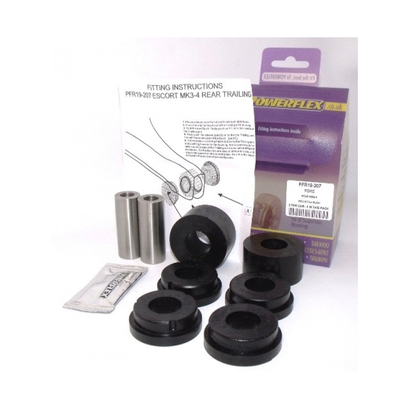 Powerflex Rear Inner Wishbone Bush Ford Escort RS Turbo (2 Parts) - PF-R19207-2 - PFR19-207 - 5055676503183