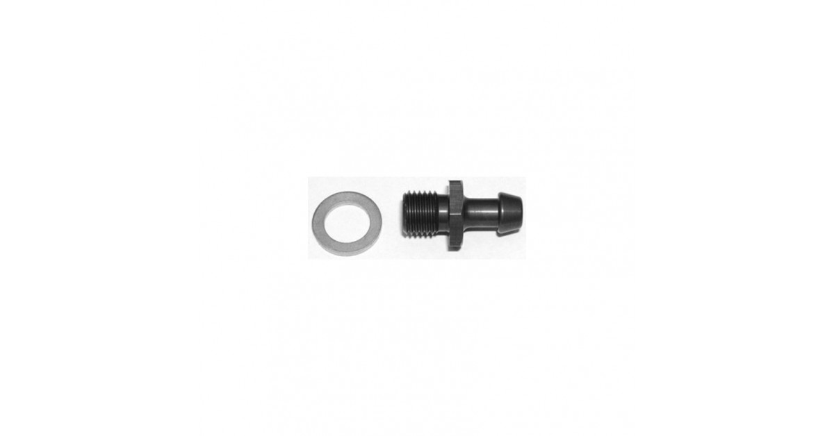 Raccordo Entrata Pompa Freno AP Racing 12x100 Tubo 8mm