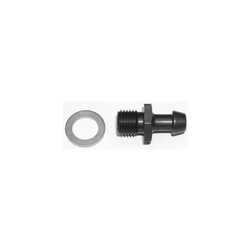 Raccordo Entrata Pompa Freno AP Racing 12x100 Tubo 8mm - AP-CP4623-2 - CP4623-2 - 3661768611944