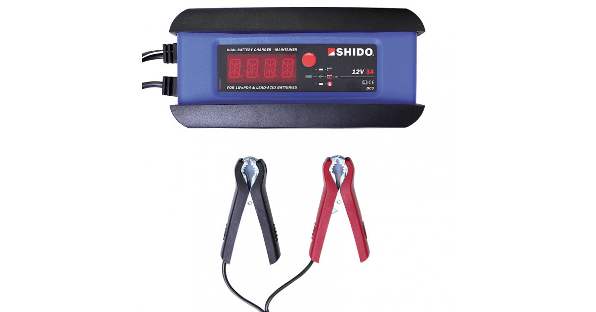 Shido DC 3A Multi Batteries Charger