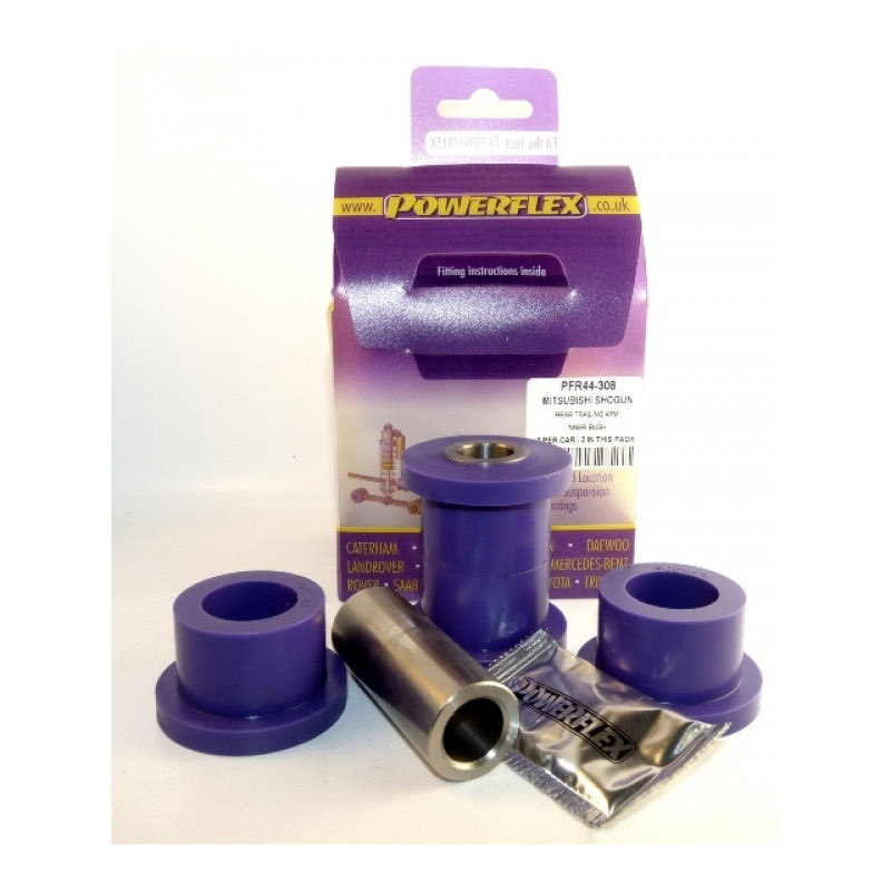 Silentbloc Powerflex triunghiular spate pentru Mitsubishi Pajero fabricat după 1999 (2 bucăți) - PF-R44-308-2 - PFR44-308 - 5055676505750