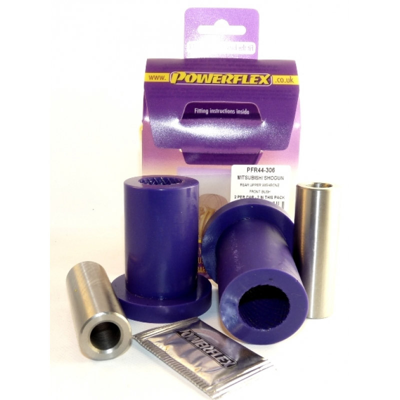 Silentbloc Powerflex braț superior de suspensie pentru Mitsubishi Pajero fabricat după 1999 (2 bucăți) - PF-R44-306-2 - PFR44-306 - 5055676505736