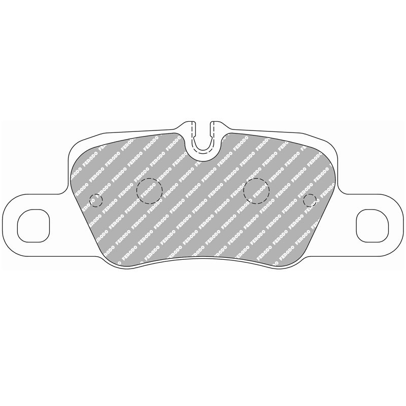 Ferodo DS2500 Rear Brake Pads Porsche 911 (991) - F-CP4713H - FCP4713H - 3666618088563