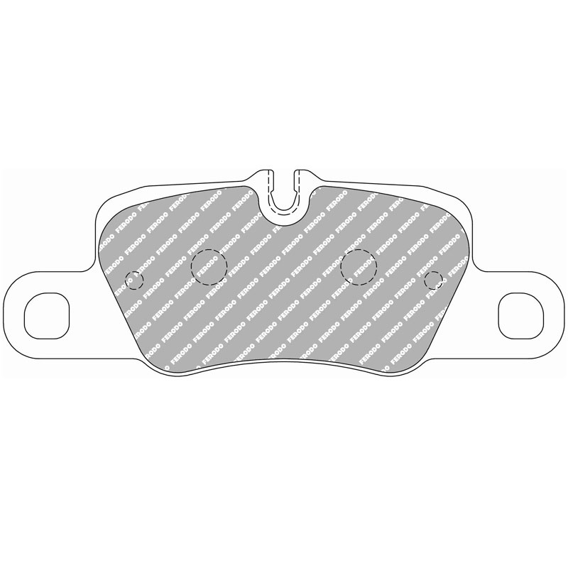 Plaquettes de Frein Ferodo DS2500 Arrière Porsche 911 (991) - F-CP4713H - FCP4713H - 3666618088563