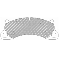 Ferodo DS2500 remblokken voor PORSCHE 911 3.0 Carrera 4S 11.15 - remklauw BREMBO - F-CP4955H - FCP4955H - 3666618088570
