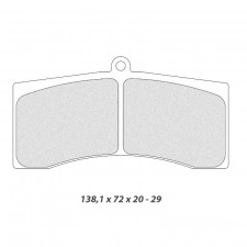 Plaquettes de Frein CL Brakes RC8 5011W50T25