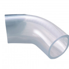 ATL 45° Filler Hose Diameter 57mm Transparent