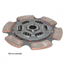 Disque Embrayage AP RACING Métal Fritté Amorti Mistubishi Evo7 240mm 6patins 1"x23cannelures