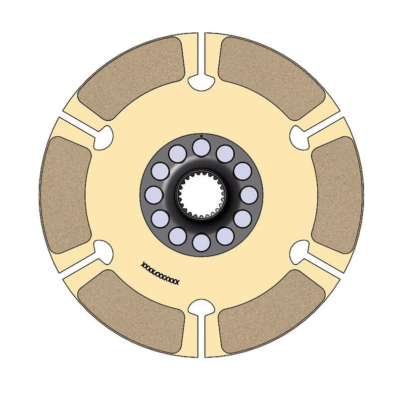 Disc de ambreiaj AP Racing 184 mm 1"x23-7.11 - AP-CP8600-A036H - CP8600-A036H - 3661768294284
