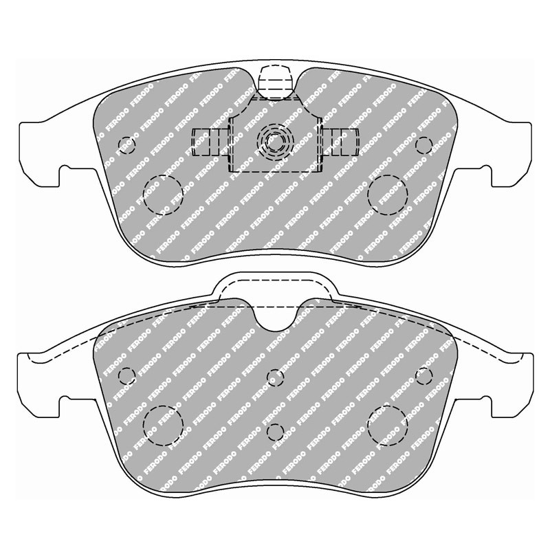 Plaquette de Frein Ferodo DS2500 Avant Renault Clio 4 1.6 TS / Laguna 3 - F-CP4249W - FCP4249W - 3661768614709