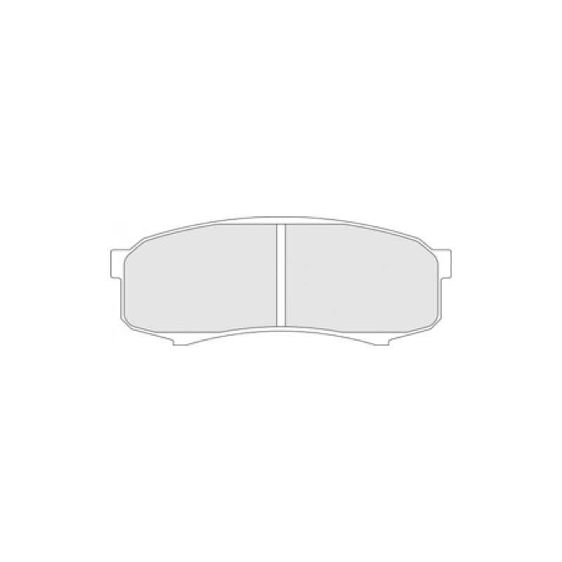 CL Remmen RC6 achter Toyota Land Cruiser remblokken - CL-4065-RC6 - 4065RC6 - 3661768615546