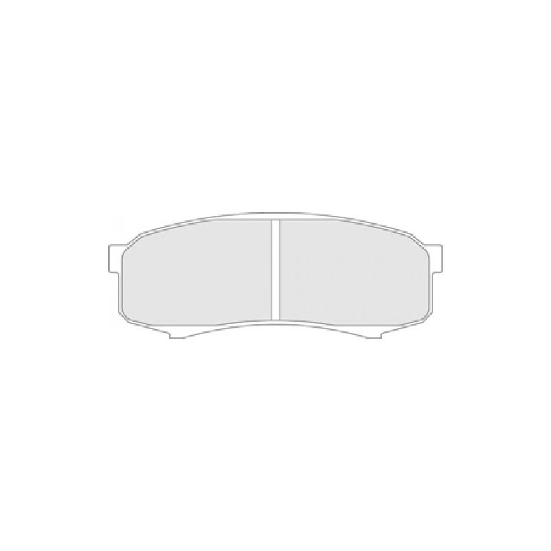 CL Remmen RC6 achter Toyota Land Cruiser remblokken - CL-4065-RC6 - 4065RC6 - 3661768615546