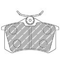 Brake pads (per vehicle)