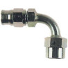 90° tubular curved female