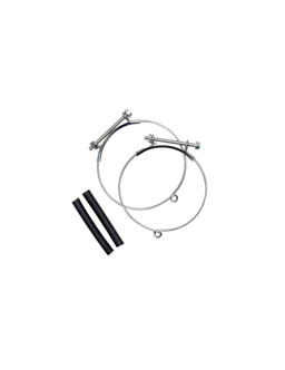Revotec clips for air duct diameter 89mm (pair)