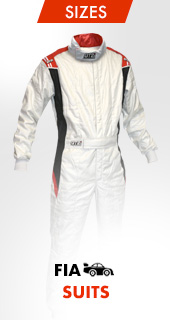 Choose well your FIA suit thanks to our size chart and approvals