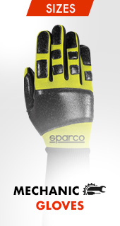 Choose well your Mechanic gloves thanks to our size chart and approvals