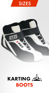 Choose well your karting boots thanks to our size chart and approvals