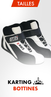 Bien choisir ses bottines karting grace à notre guide tailles et homologations
